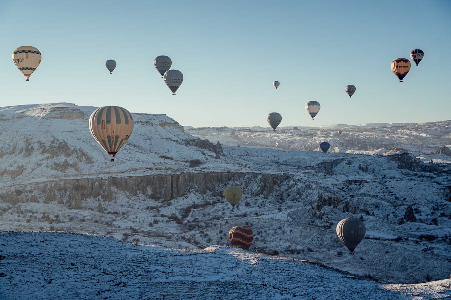 Cappadocia Winter Balloon Rides: A Magical Experience in the Snow